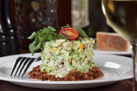 Chop coarsely and gently combine the remaining ingredients. . Halls chophouse chopped salad recipe